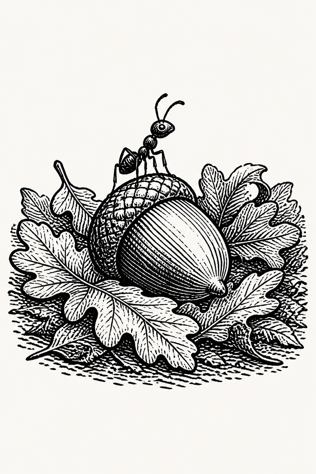Illustration for part 2 of "The Clever Ant"