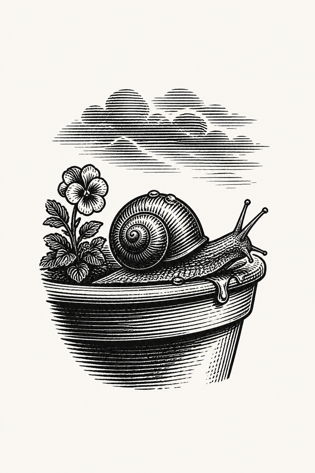 Illustration for part 2 of "The Fated Snail"