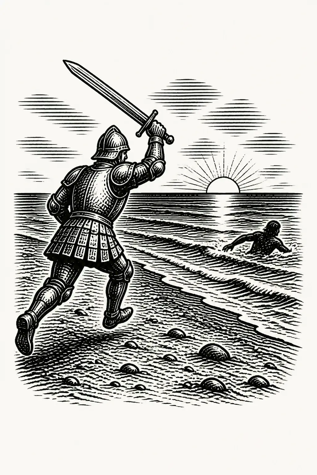 Illustration for part 3 of "The Smart Rogue"
